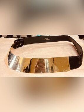 Fall/Winter 1996 Gold Tom Ford Gucci Metal Waist Belt